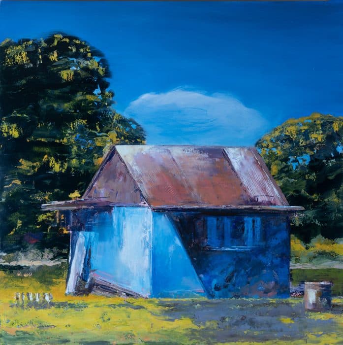 Cabane bleue